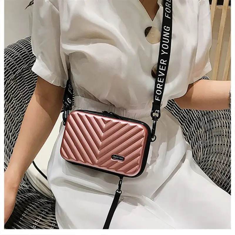 7inch Hard Shell Cosmetic Bag Women Crossbody — feature 4