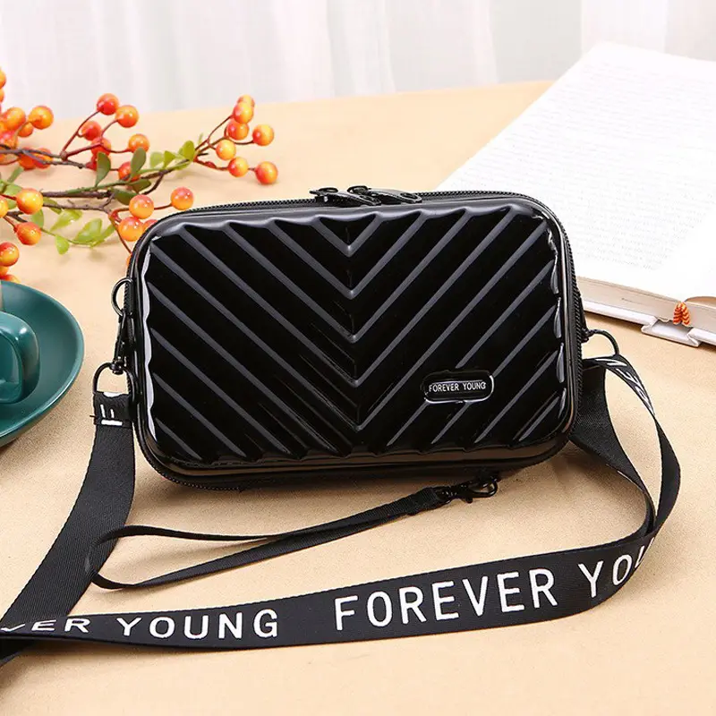 7inch Hard Shell Cosmetic Bag Women Crossbody — feature 8