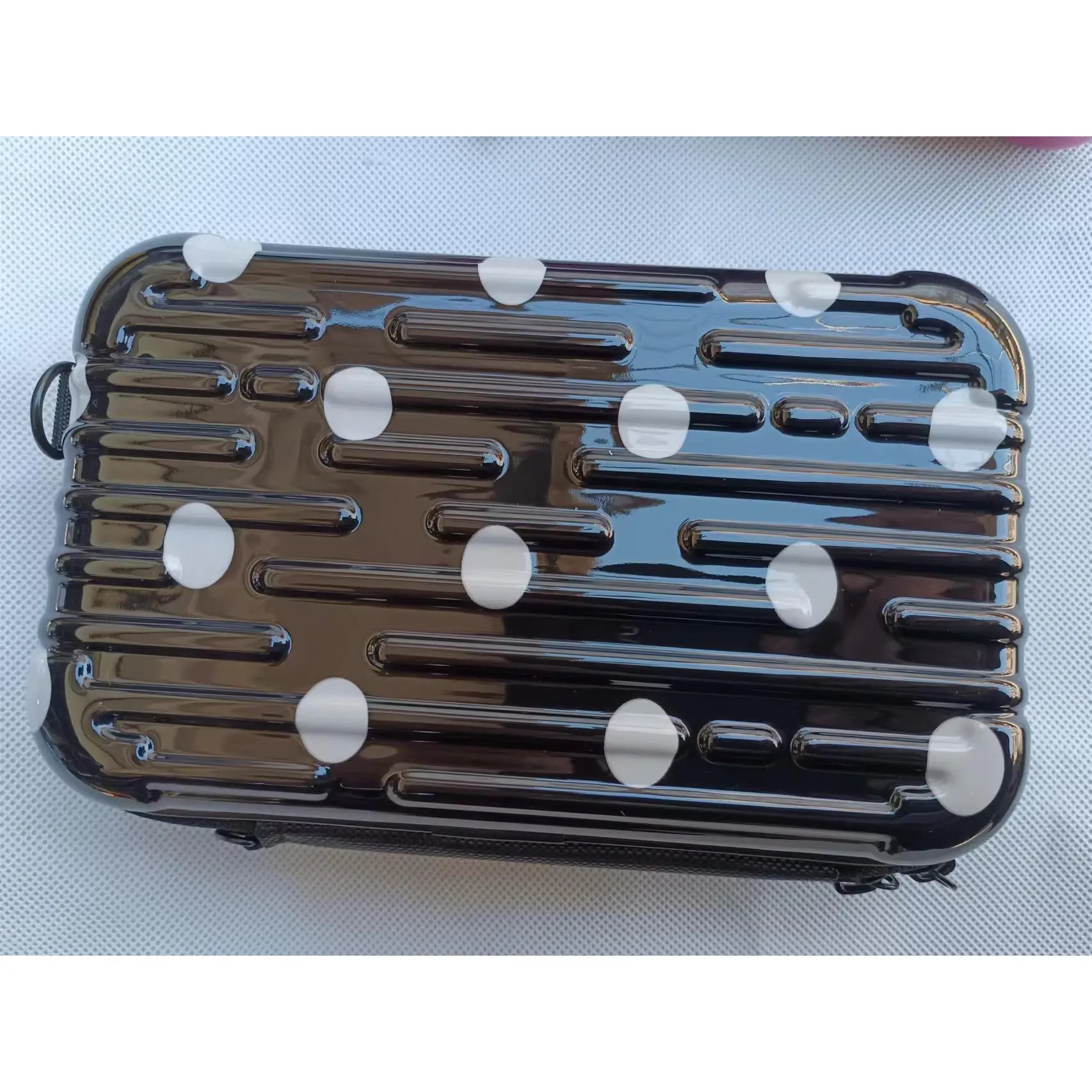 7inch Hard Shell Cosmetic Bag Women Crossbody