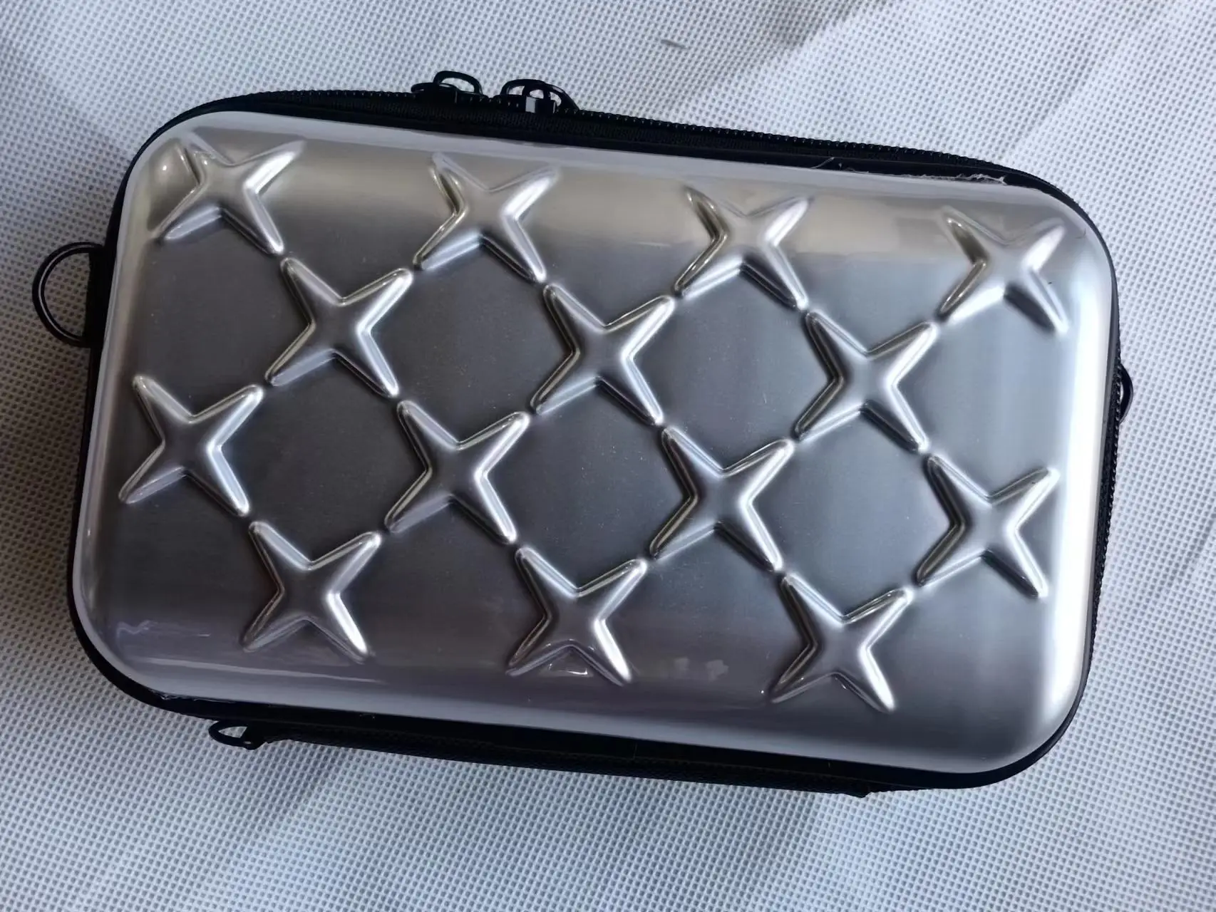 7inch Hard Shell Cosmetic Bag Women Crossbody