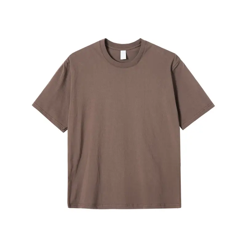 Men's Cream Combed Cotton T-Shirt 230g