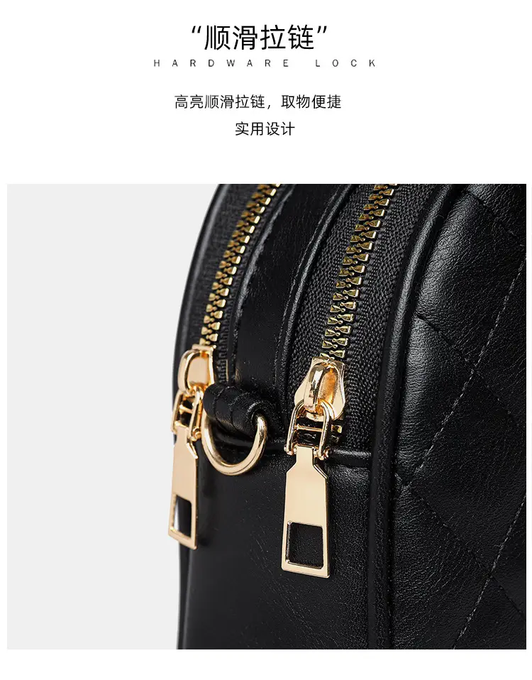 White Mini Crossbody Phone Bag for Women — feature 11