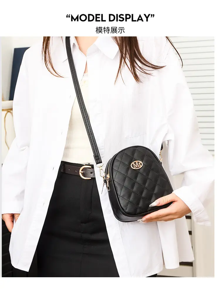 White Mini Crossbody Phone Bag for Women — feature 26