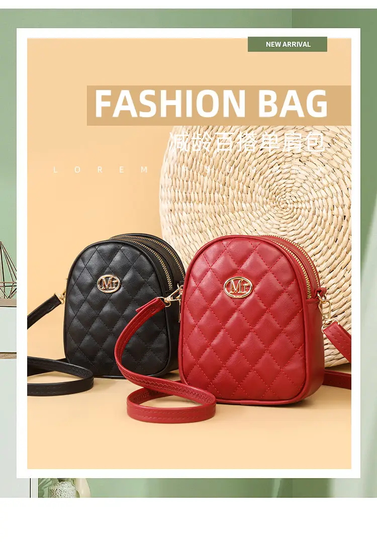 White Mini Crossbody Phone Bag for Women — feature 3
