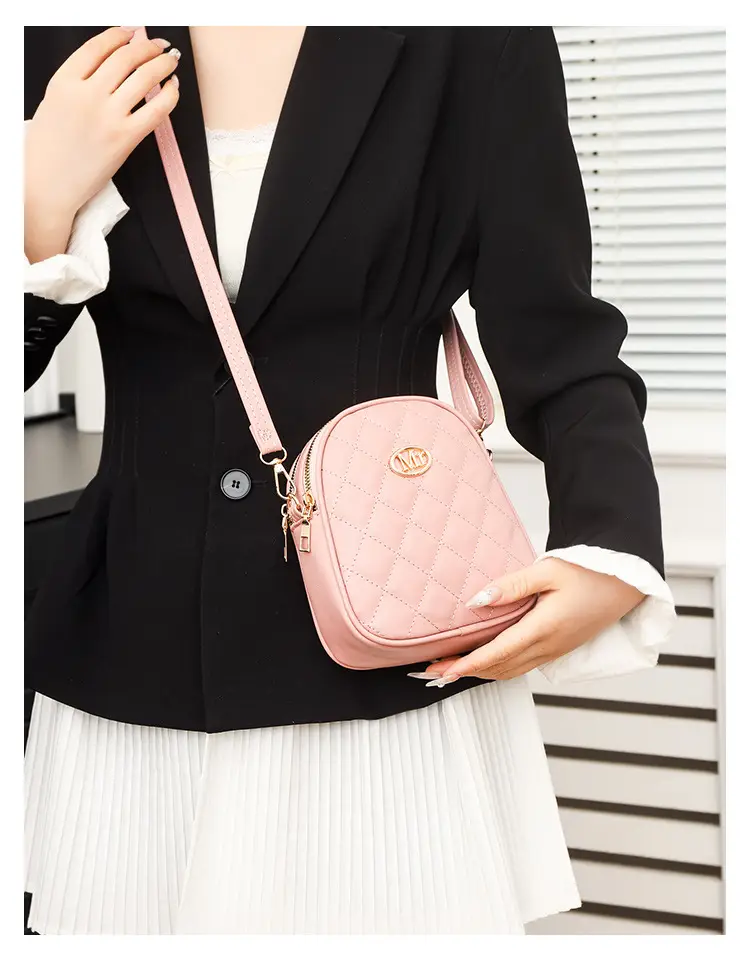 White Mini Crossbody Phone Bag for Women — feature 30