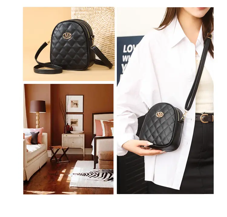 White Mini Crossbody Phone Bag for Women — feature 5