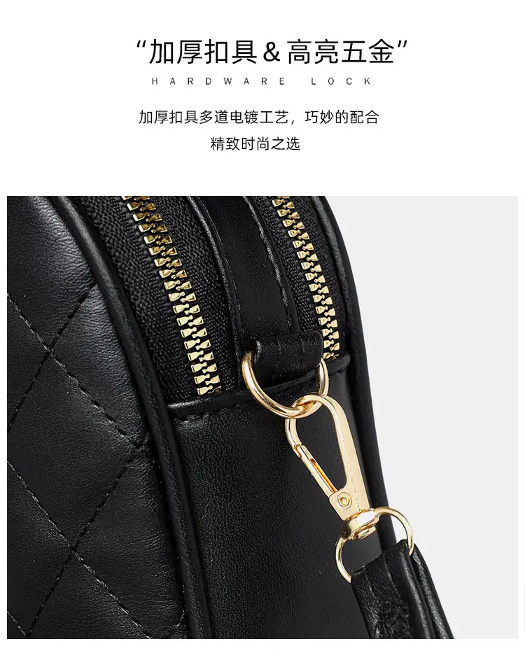 White Mini Crossbody Phone Bag for Women — feature 9