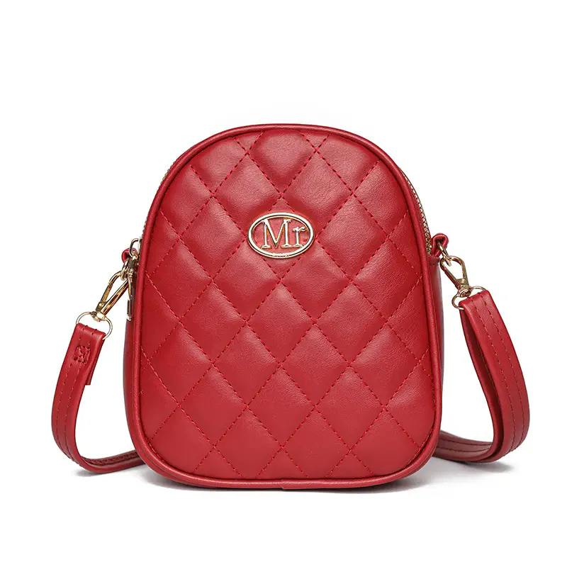 White Mini Crossbody Phone Bag for Women - Image 2