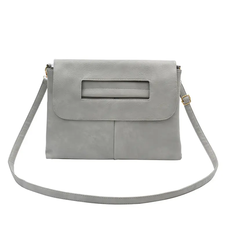 Women's Grey Shoulder Crossbody Bag 2024 Spring Summer - Image 6
