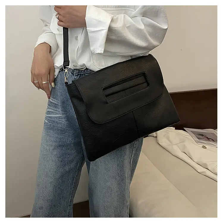 Women's Grey Shoulder Crossbody Bag 2024 Spring Summer — feature 12