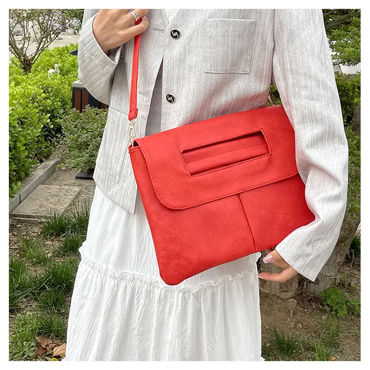 Women's Grey Shoulder Crossbody Bag 2024 Spring Summer — feature 7