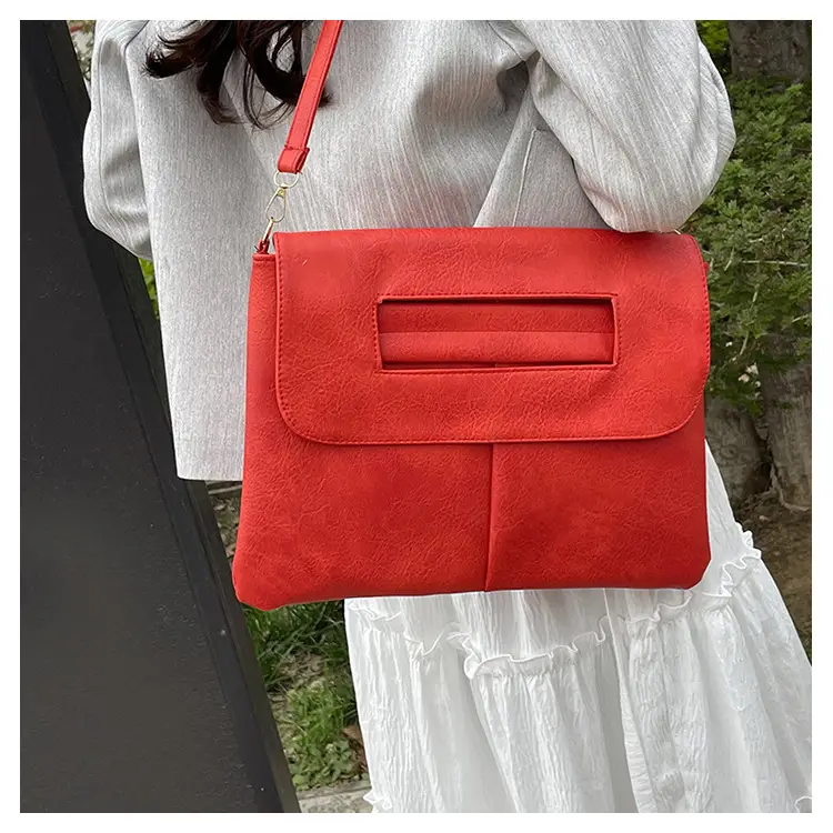 Women's Grey Shoulder Crossbody Bag 2024 Spring Summer — feature 9