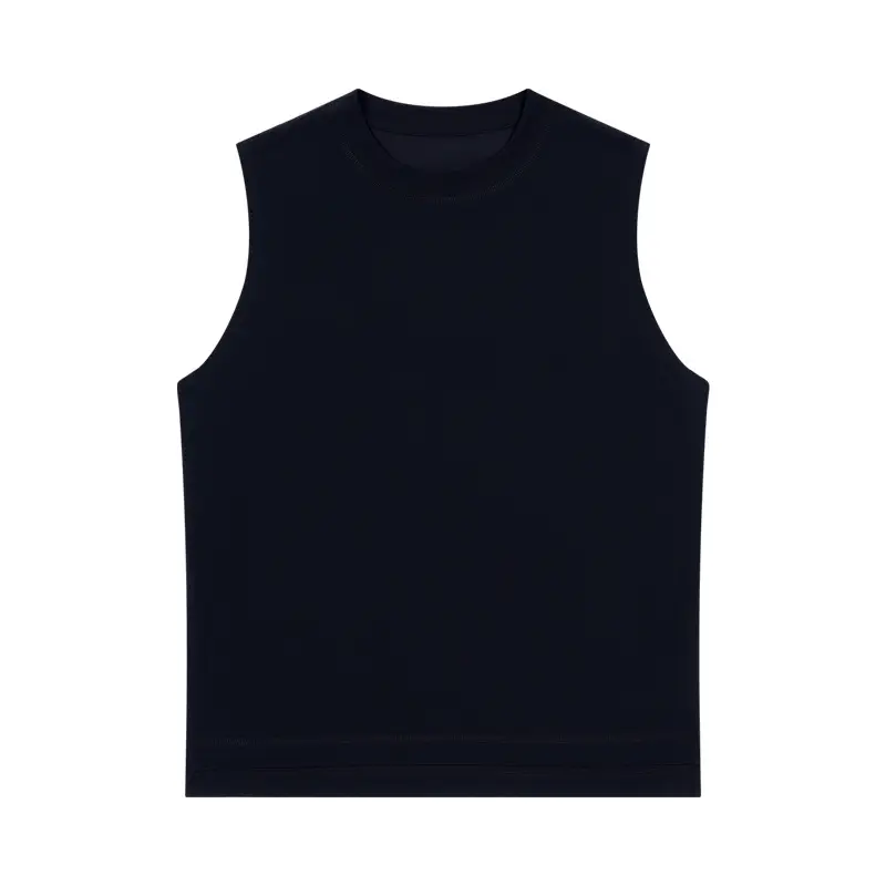 Men Sleeveless Ice T-Shirt 230g Summer Beige