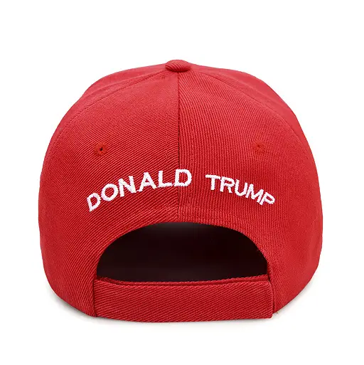 Pink 2024 Embroidered Baseball Cap with USA Flag Design — feature 22