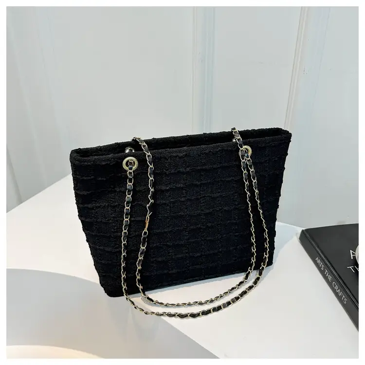 Grey Chain Shoulder Bag for Women 2024 Spring Summer — feature 23