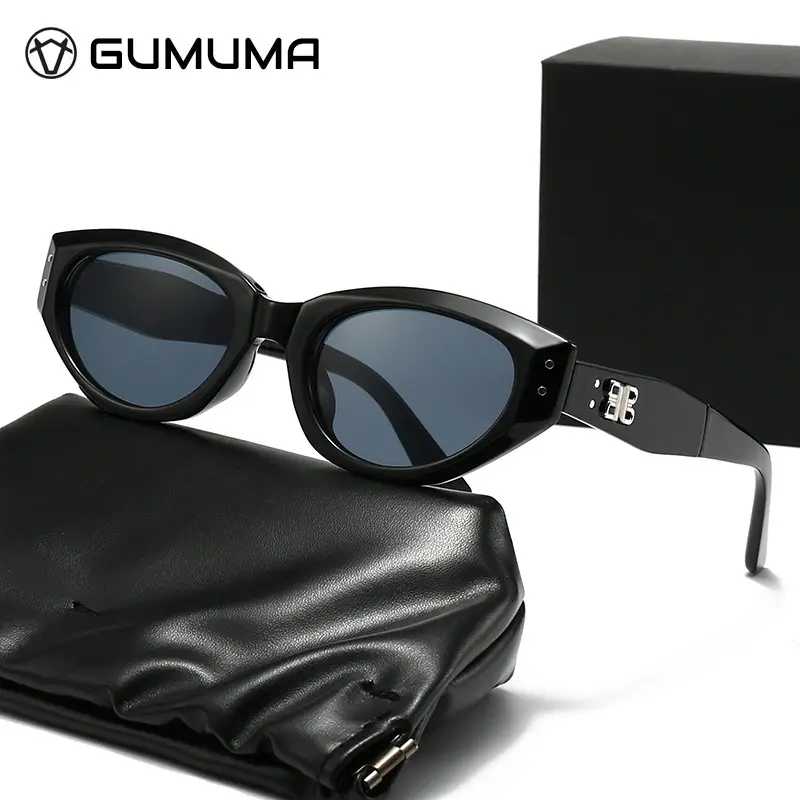 2025 Roco Folding Sunglasses Women Brown Cat Eye - Image 6