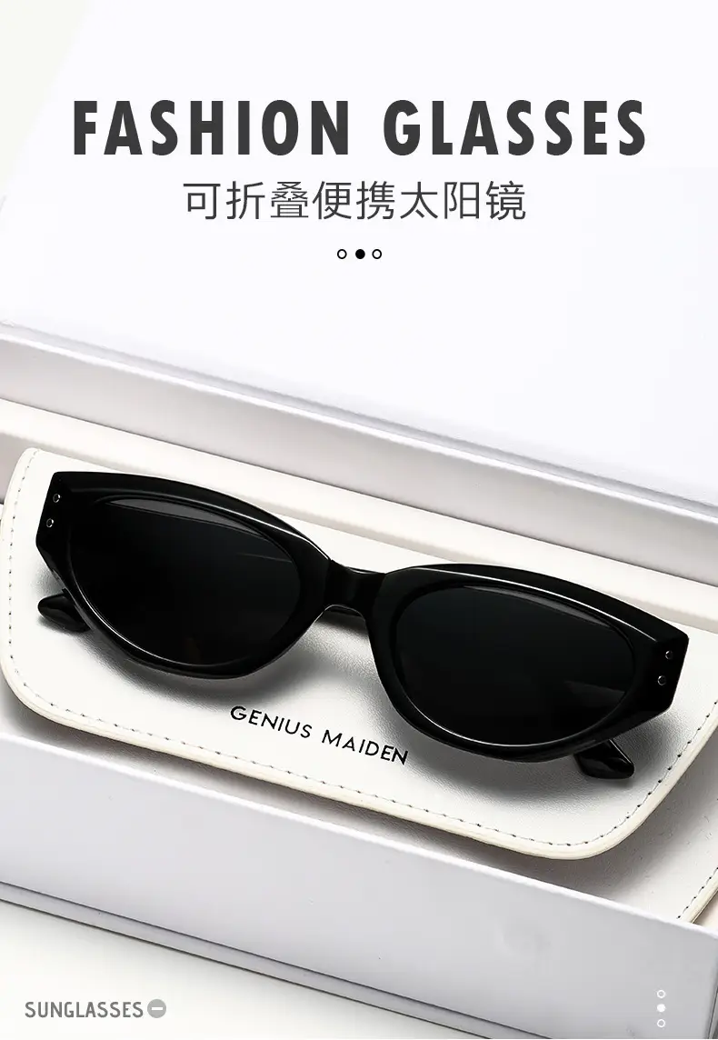 2025 Roco Folding Sunglasses Women Brown Cat Eye β feature 2