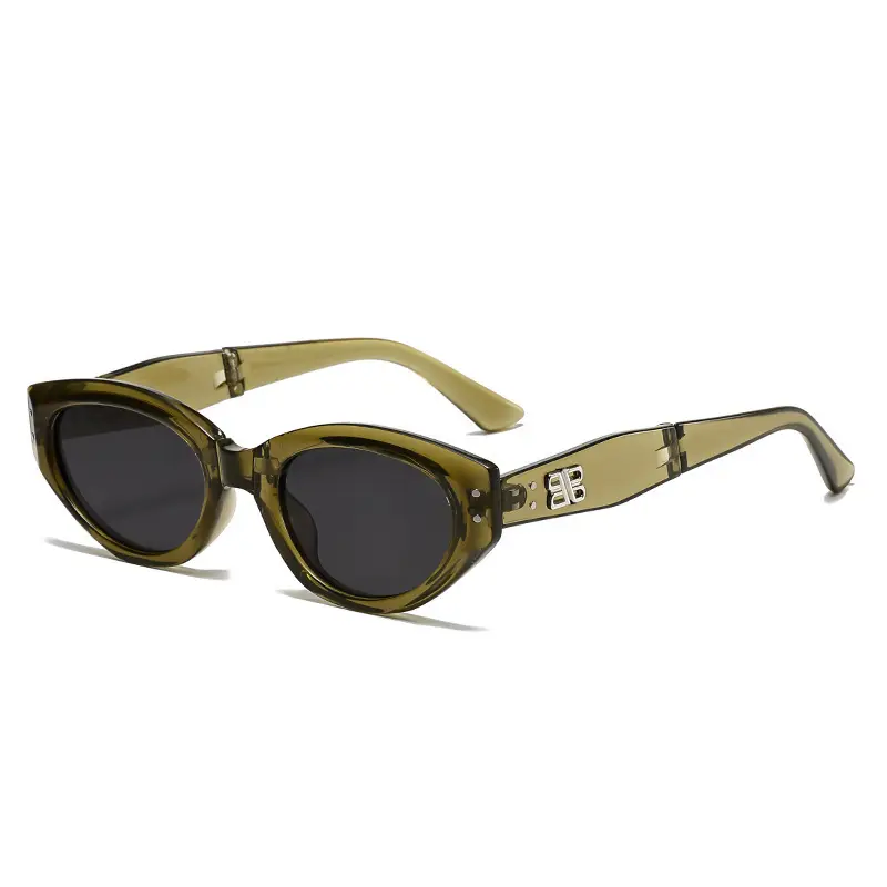 2025 Roco Folding Sunglasses Women Brown Cat Eye - Image 3
