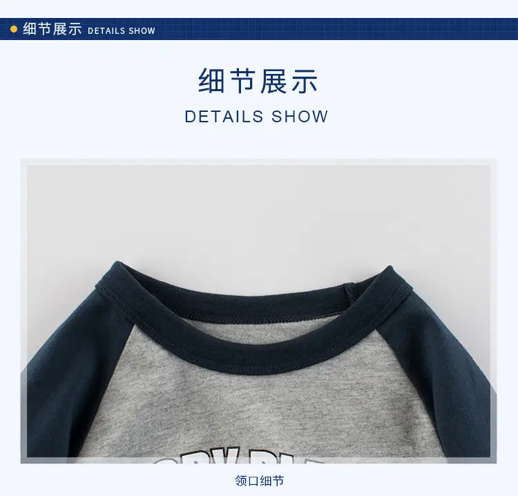 27kids Long Sleeve T-Shirt for Boys Blue Winter β feature 9