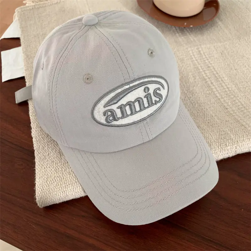 Korean-style Red Baseball Cap Women Spring Summer Wide Brim - Image 4