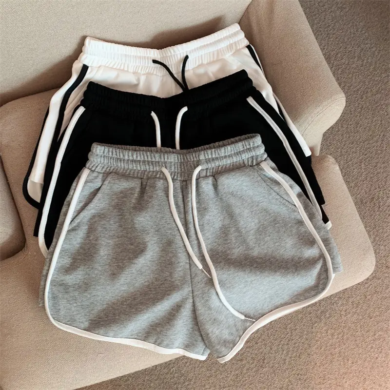 Men Loose Grey Sports Shorts Ice Silk Summer - Image 5
