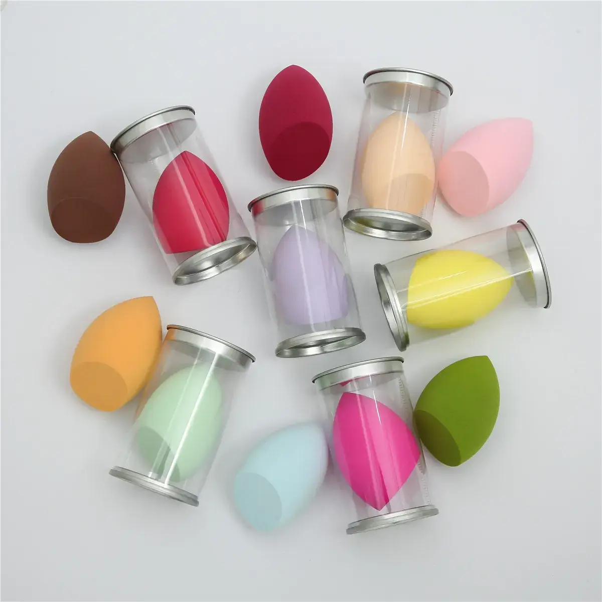 Non-Latex Powder Puff Water Drop Gourd Oblique Cut - Image 10
