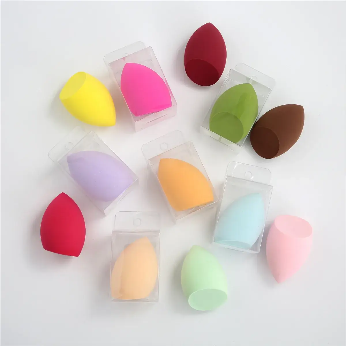 Non-Latex Powder Puff Water Drop Gourd Oblique Cut — feature 10