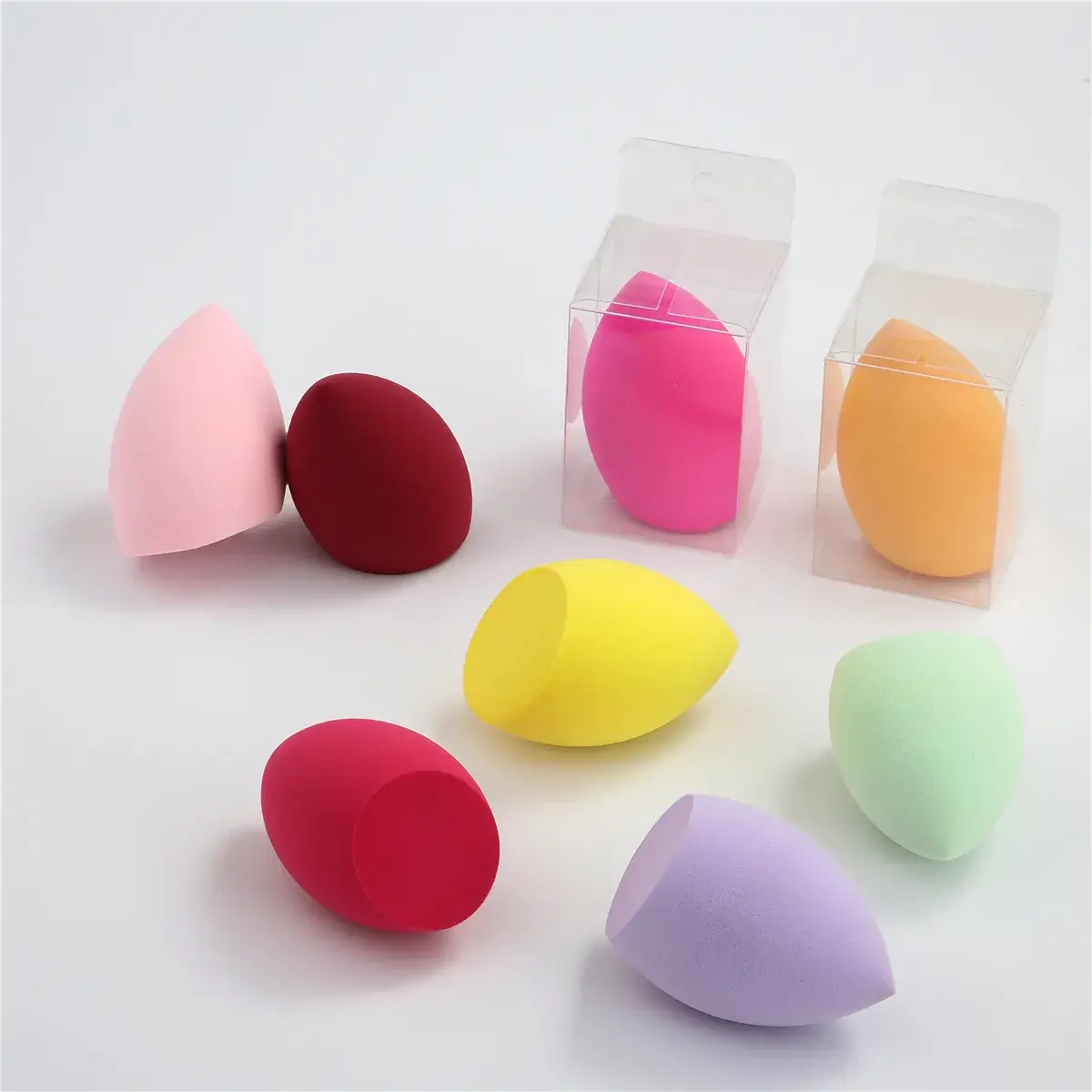 Non-Latex Powder Puff Water Drop Gourd Oblique Cut — feature 11