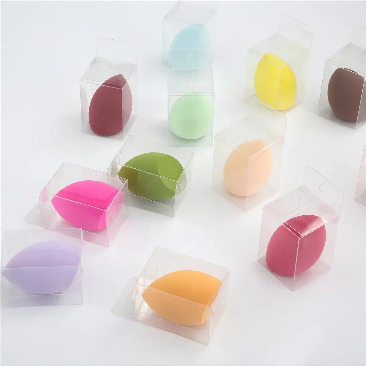 Non-Latex Powder Puff Water Drop Gourd Oblique Cut - Image 5