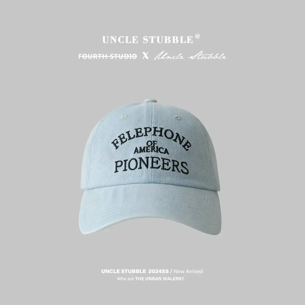 New York Streetwear Wash Denim Cap for Men Women - Image 5