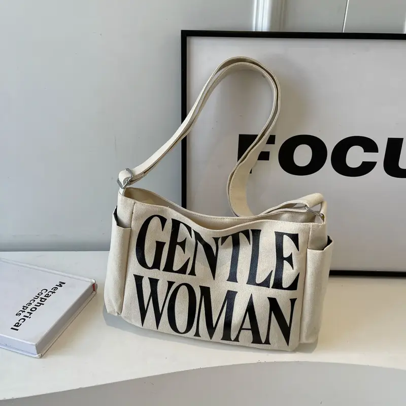 Women's Black "Gentle Woman" Shoulder Bag 2024 - Image 7