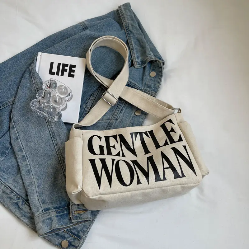 Women's Black "Gentle Woman" Shoulder Bag 2024 - Image 3