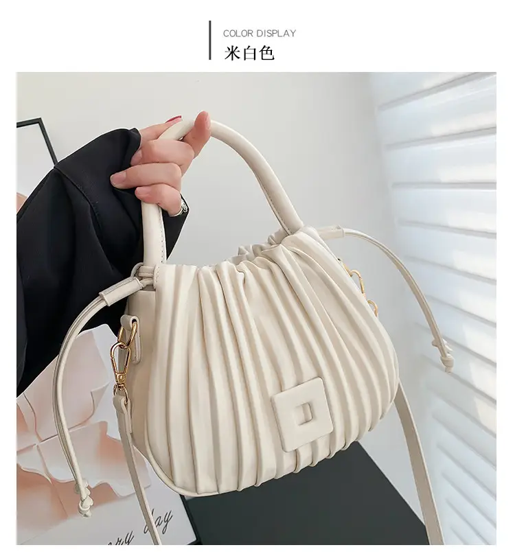 Green Textured Shoulder Crossbody Bag for Women 2024 — feature 27