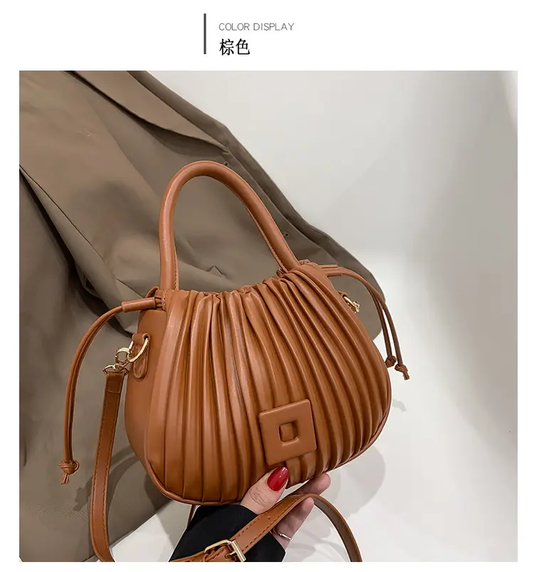Green Textured Shoulder Crossbody Bag for Women 2024 — feature 29