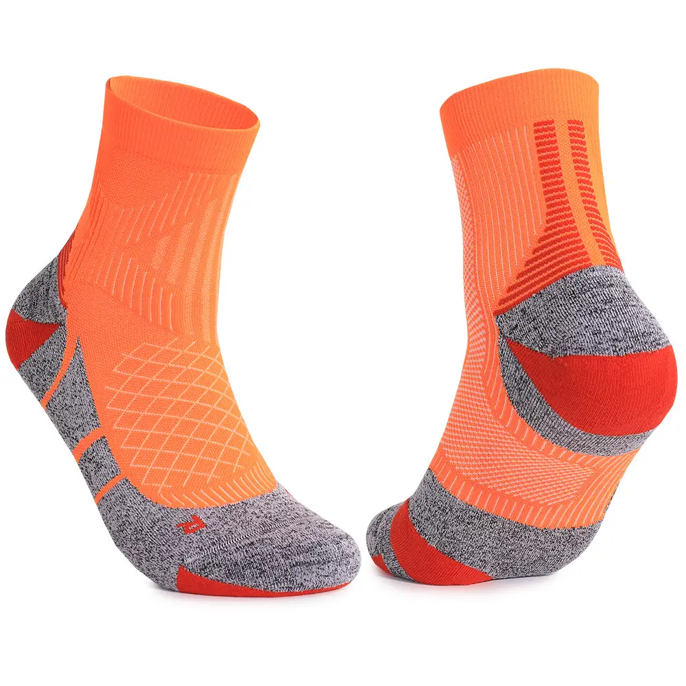 CoolMax Professional Running Socks Women's Thickened Towel Bottom Basketball Socks Men's Medium Tube Breathable Antibacterial Sports Socks