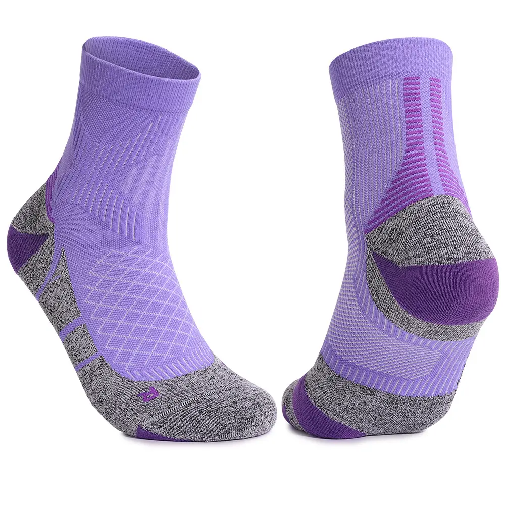 CoolMax Professional Running Socks Women's Thickened Towel Bottom Basketball Socks Men's Medium Tube Breathable Antibacterial Sports Socks