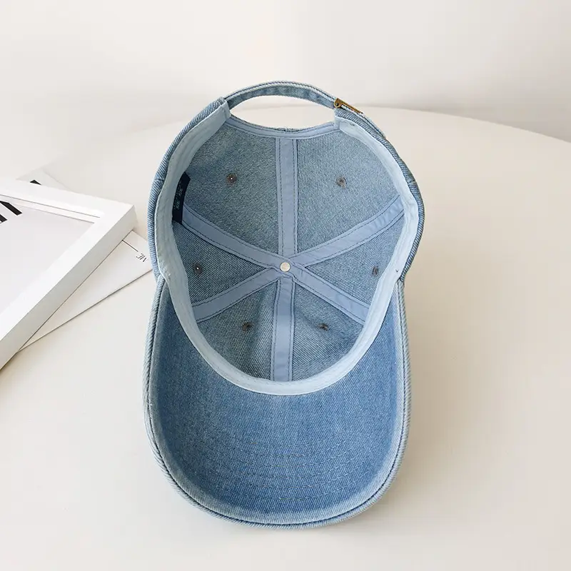 Women Denim Letter Cap Spring Summer Korean Style — feature 14