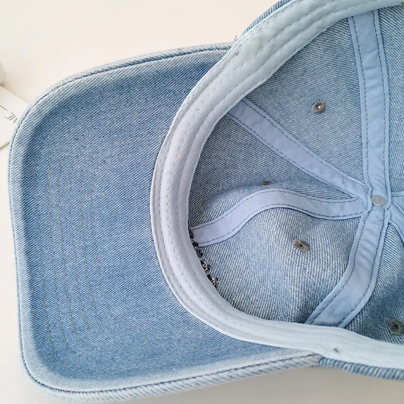 Women Denim Letter Cap Spring Summer Korean Style — feature 18
