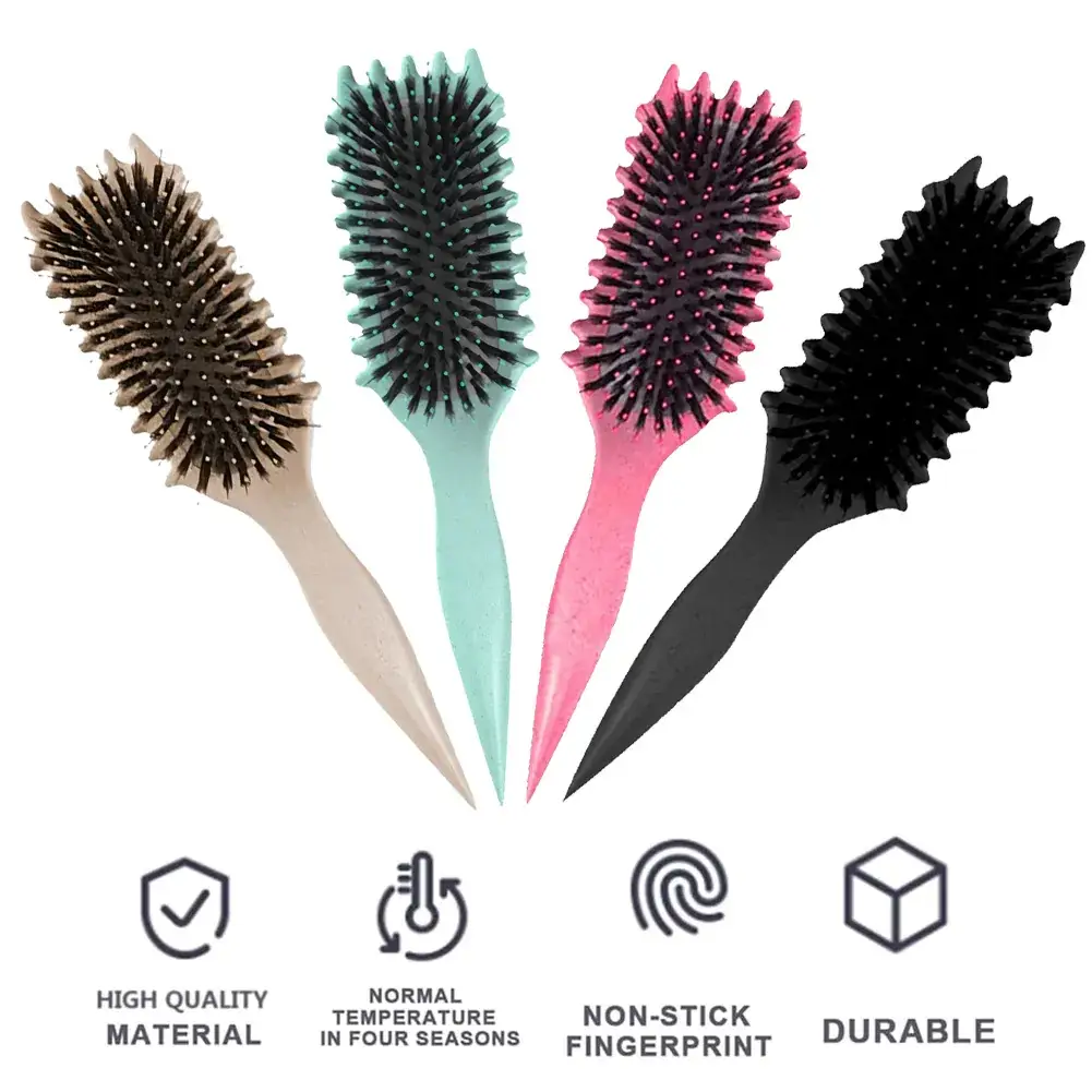 Women's Hair Brush with 25cm Bristles for Long Hair Styling - Image 11
