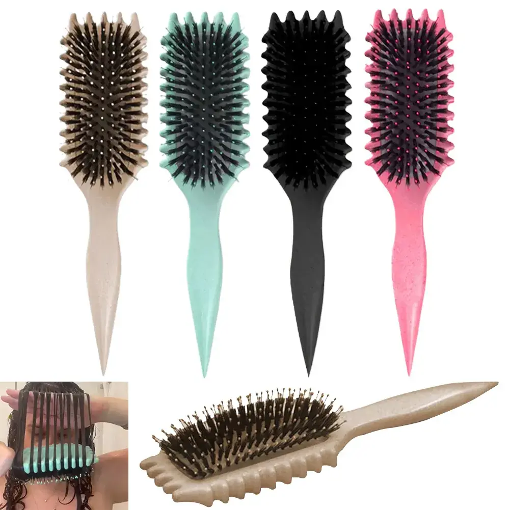 Women's Hair Brush with 25cm Bristles for Long Hair Styling - Image 6