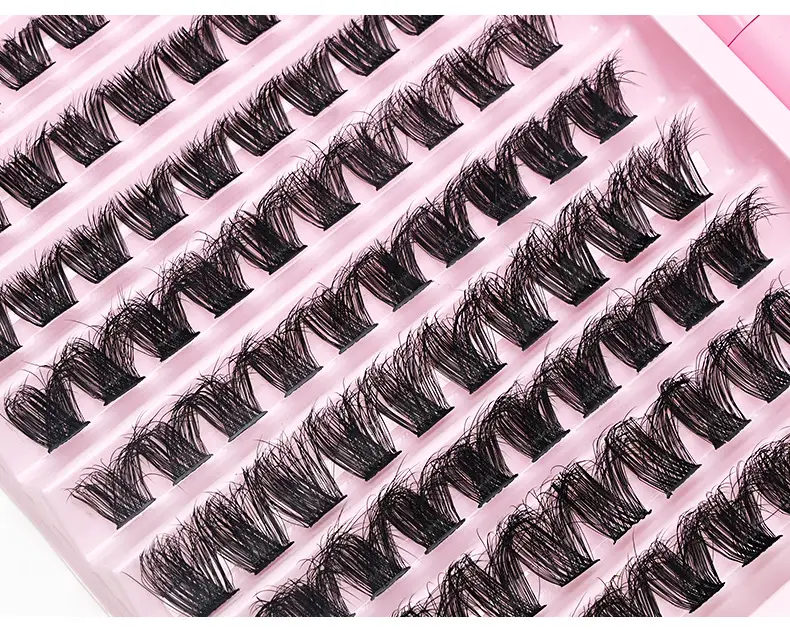 Pink False Eyelash Set with Glue & Tweezers — feature 13