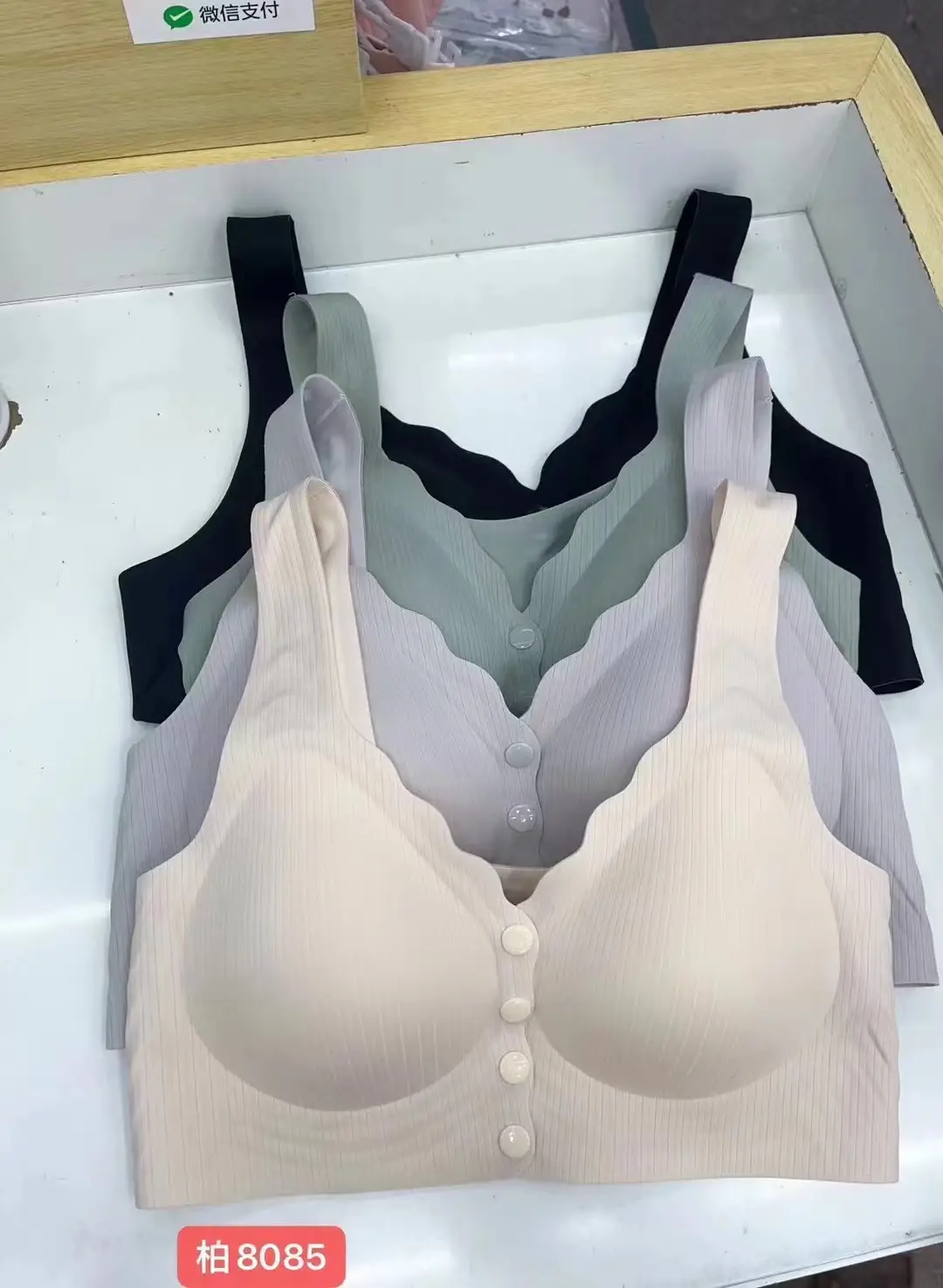 New Style Push-Up Bra with Front Buckle & Steel Ring — feature 14