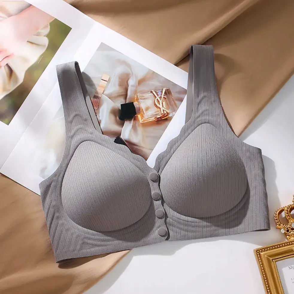 New Style Push-Up Bra with Front Buckle & Steel Ring - Image 5