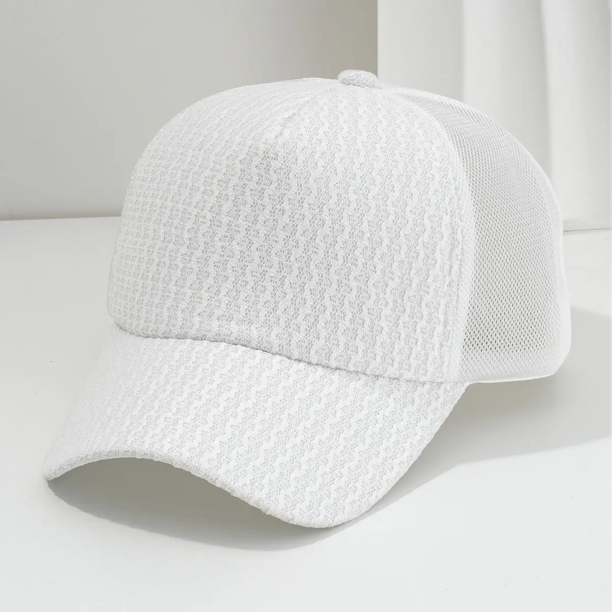 Women's Black Waffle Cap 54-59cm Camping Outdoor - Image 6