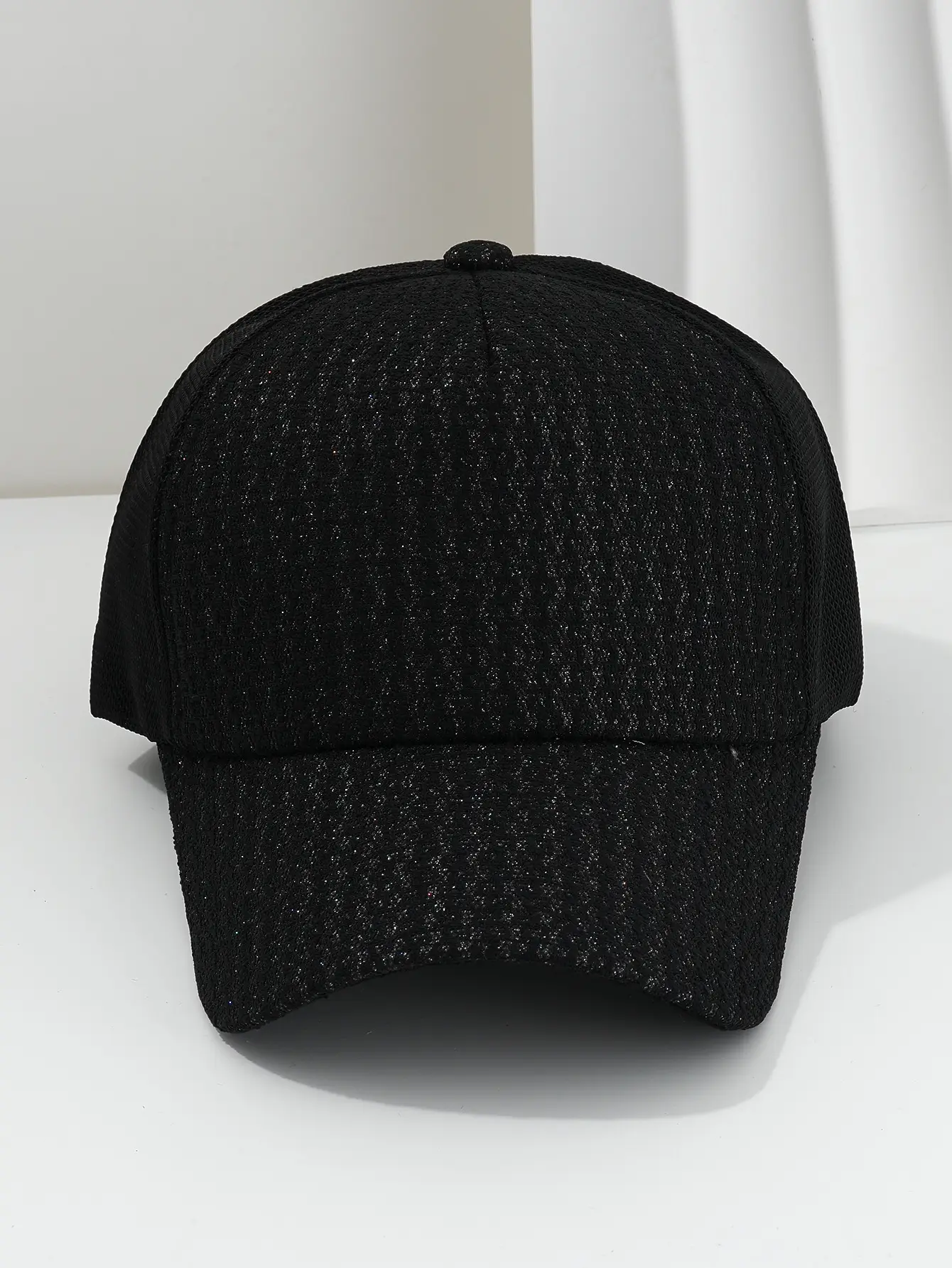 Women's Black Waffle Cap 54-59cm Camping Outdoor — feature 7