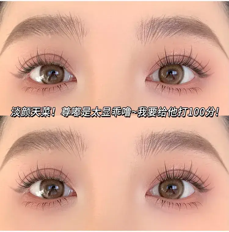 Sweet Girl Camellia False Eyelashes 3-Pack Natural Korean — feature 4