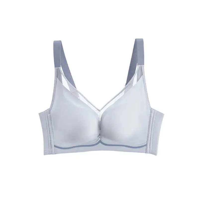 Ultra-Thin Underwear Breathable Large Chest Small Traceless Gather-up Comfortable Adjustable Bra — feature 7