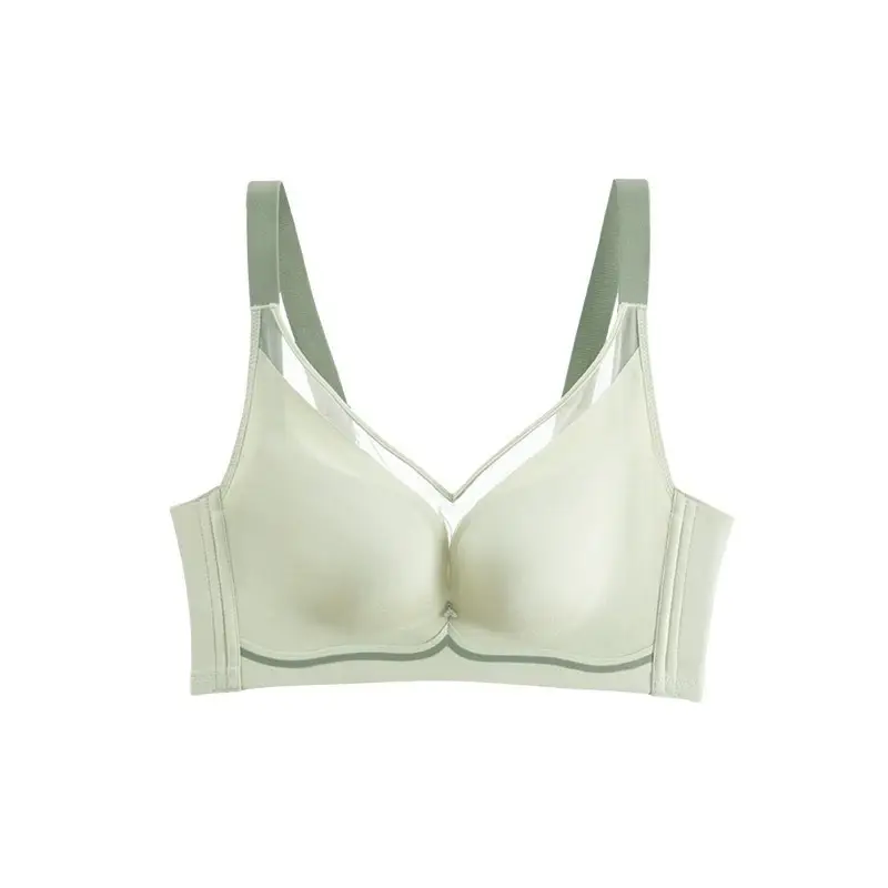 Ultra-Thin Underwear Breathable Large Chest Small Traceless Gather-up Comfortable Adjustable Bra — feature 8