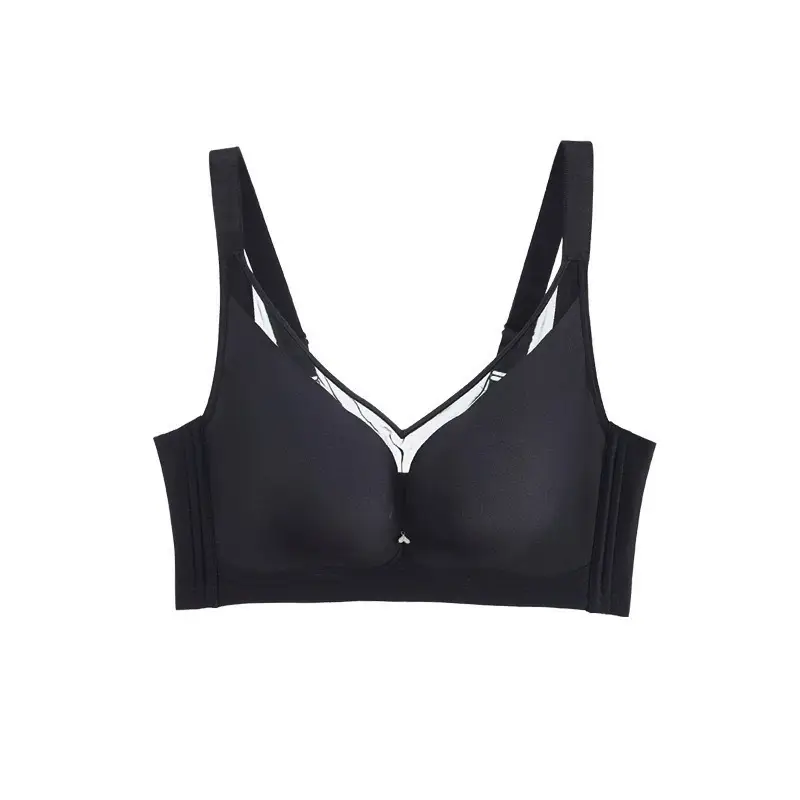 Ultra-Thin Underwear Breathable Large Chest Small Traceless Gather-up Comfortable Adjustable Bra — feature 9