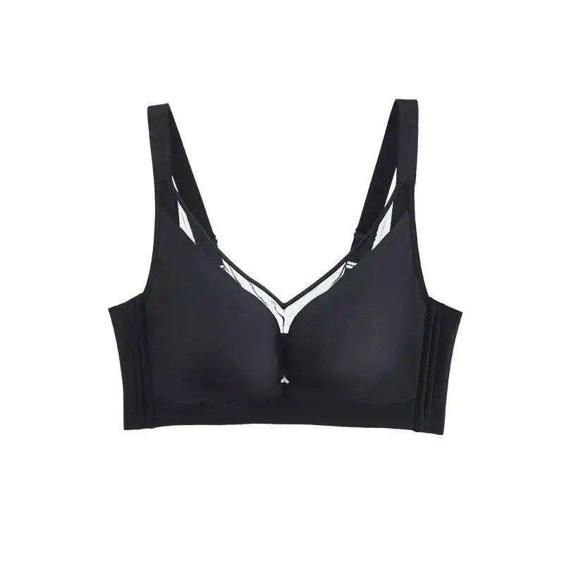 Ultra-Thin Underwear Breathable Large Chest Small Traceless Gather-up Comfortable Adjustable Bra - Image 4